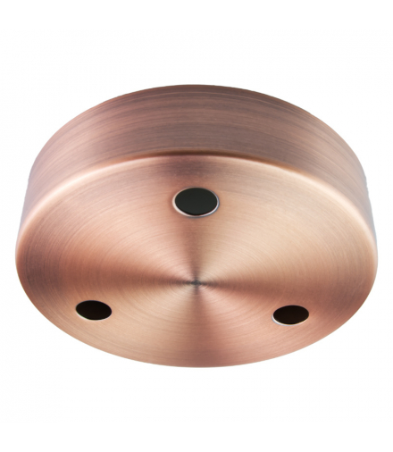 Podsufitka metalowa potrójna okrągła, miedź LH0709