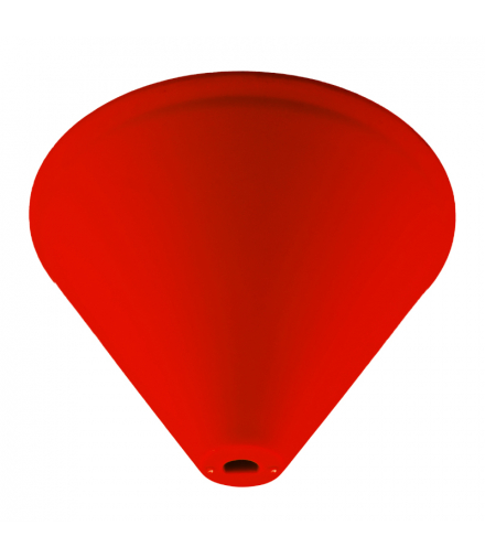 Podsufitka plastikowa stożek, czerwona LH0604