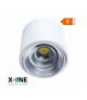 Reflektor LED punktowy regulowany natynkowy 20 W 1600 lm 4000 K biały X-LINE STL-DL20W-W