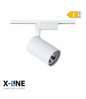 Reflektor szynowy, 15 W, 1250 lm, 4000 K, biały, X-LINE STR-15W-W