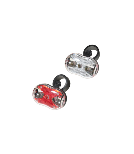 Zestaw lamp rowerowych LED SP-ZH03