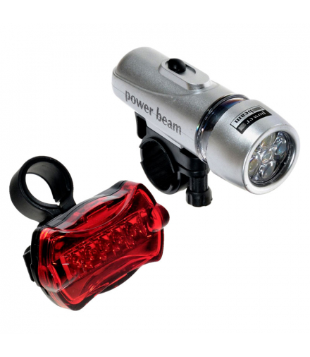 Zestaw lamp rowerowych, 20 lm SP2054