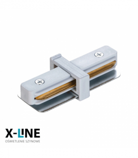 Złączka typu "I" do szyny, biała, X-LINE STCIW
