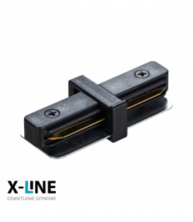 Złączka typu "I" do szyny, czarna, X-LINE STCIB