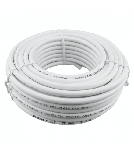 Kabel koncentryczny RG6 1 mm CCS, 15 m RG6-15