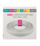 Kabel koncentryczny RG6, 1 mm CCA, 25 m, karton G06-25