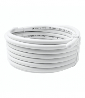 Kabel koncentryczny RG6, 1 mm CCA, 5 m, karton G06-5