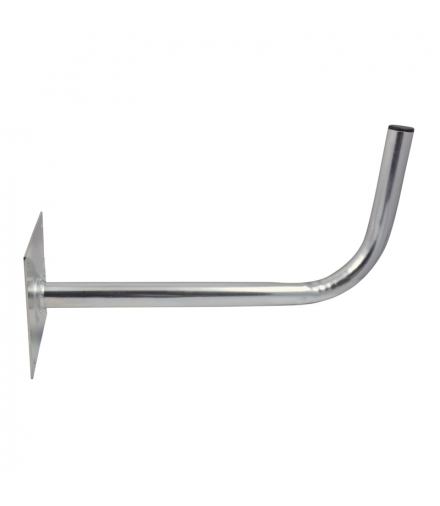Wspornik antenowy ścienny, kolanowy, 530 x 270 mm WS-43530