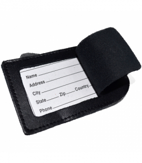 Skórzany identyfikator do bagażu TSLT009