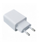 Ładowarka sieciowa 1 x USB, 1 A, biała CLT060