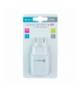 Ładowarka sieciowa 1 x USB, 1 A, biała CLT060