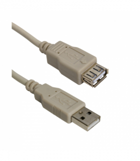 Przewód przedłużający USB 2.0 typu A, 4 m GW21