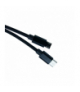 Przewód USB 2.0, 2 w 1, USB A / USB C + microUSB, czarny, 1 m EN109N
