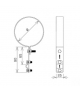 Uchwyt na rurę spustową fi120 mm Z-Śruba /OH/ TYP AN-70G/OH/