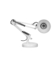 DIAN lampa biurkowa. 10W stalowa, biała Orno DL-1/W