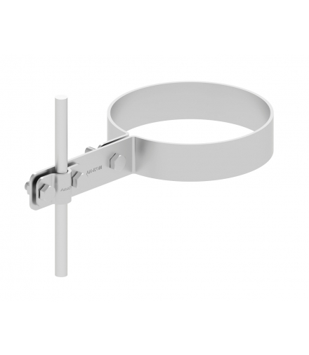 Uchwyt na rurę spustową fi80 mm Z-Śruba /OH/ TYP AN-70C/OH/