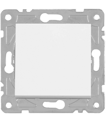 Włącznik krzyżowy, biały, QUAD QAD1021W