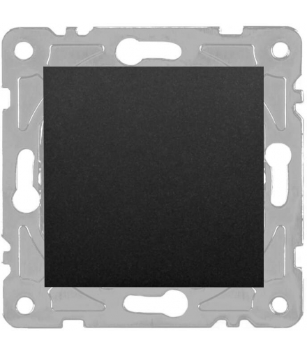 Włącznik schodowy, czarny, QUAD QAD1007B