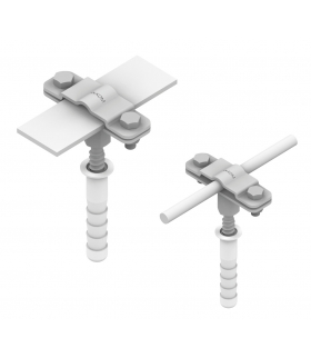 Uchwyt na bednarkę wbijany L 120mm B-30mm M12 /OG/ TYP AN-57B/OG/