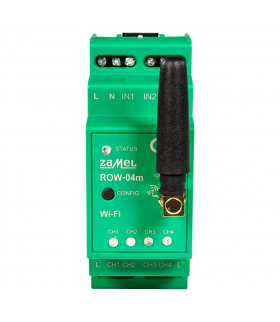 MODUŁOWY 4-KANAŁOWY ODBIORNIK WIFI SUPLA ROW-04M