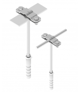 Uchwyt na bednarkę wkręcany L 210mm B-30mm Z-Śr. M12 /OH/ TYP AN-43A/OH/