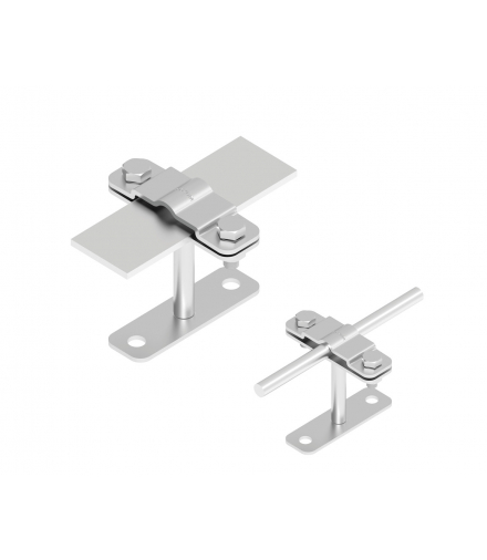 Uchwyt na bednarkę przykręcany H 10cm Z-śruba /OH/ TYP AN-11T-100/OH/