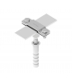 Uchwyt na bednarkę wkręcany L 160mm B-30mm M12 /OH/ TYP AN-58C/OH/