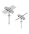 Uchwyt na bednarkę wkręcany L 120mm B-30mm M12 /OH/ TYP AN-57B/OH/