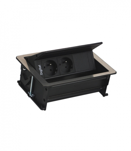 FLIP UP PUSH ZESTAW 3M CZARNY/INOX 2XUTE DIGITEL DG-8105