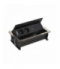 FLIP UP PUSH ZESTAW 4M CZARNY/INOX 2XUTE ŁAD.USB DIGITEL DG-8108