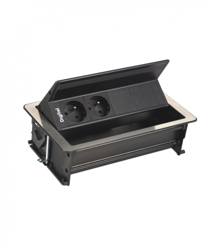 FLIP UP PUSH ZESTAW 4M CZARNY/INOX 2XUTE DIGITEL DG-8107