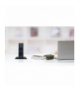 PILLAR GNIAZDA 2M CZARNY/ALUMINIUM/INOX 1XUTE ŁAD. USB DIGITEL DG-8147