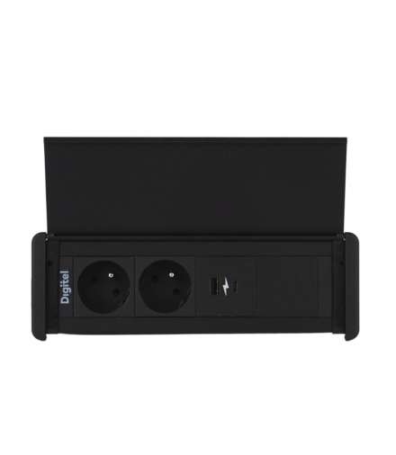 SLIM COVER ZESTAW 4M CZARNY 2XUTE DIGITEL DG-8087