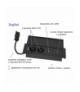 SLIM COVER ZESTAW 4M CZARNY 2XUTE DIGITEL DG-8087