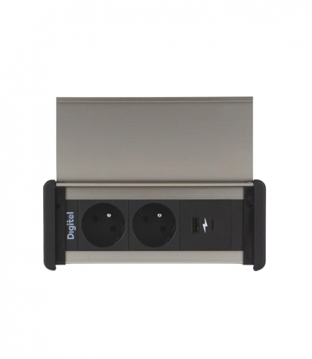 SLIM COVER ZESTAW 3M CZARNY/ALUMINIUM/ALUMINIUM 2XUTE DIGITEL DG-8077