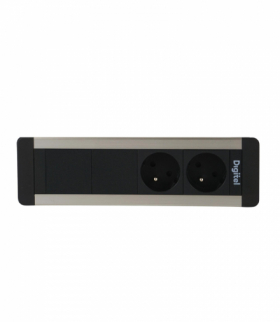 SLIM FRAME ZESTAW 4M CZARNY/ALUMINIUM 2XUTE DIGITEL DG-8051