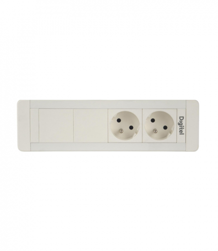 SLIM FRAME ZESTAW 4M BIAŁY 2XUTE DIGITEL DG-8072