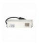 SLIM FRAME ZESTAW 4M BIAŁY 2XUTE DIGITEL DG-8073