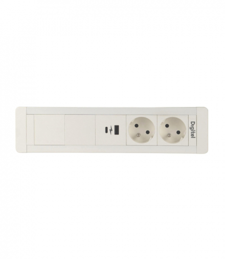 SLIM FRAME ZESTAW 5M BIAŁY 2XUTE DIGITEL DG-8074