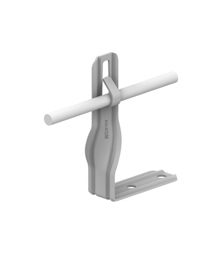 Uchwyt kątowy skręcony H 12cm Z-zagięcie /OG/ TYP AN-09/OG/-N