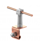 Uchwyt na felc uniwersalny Z-zatrz.H 7cm /CU/ szary TYP AN-06H/CU/S