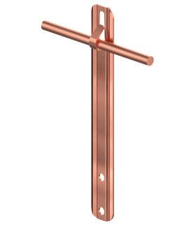 Uchwyt prosty L 18cm Z-zagięcie /CU/ TYP AN-13/CU/-N