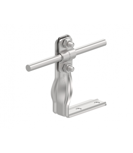 Uchwyt kątowy skręcony H 10cm Z-śruba /OH/ TYP AN-08R/OH/-N