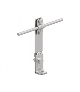 Uchwyt na krawędź prosty H 14,5cm Z-śruba /OH/ TYP AN-10B/OH/