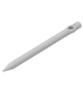 Uchwyt do naciągów wbijany pojedynczy L 30cm kuty, gładki /OG/ TYP AN-31B/OG/