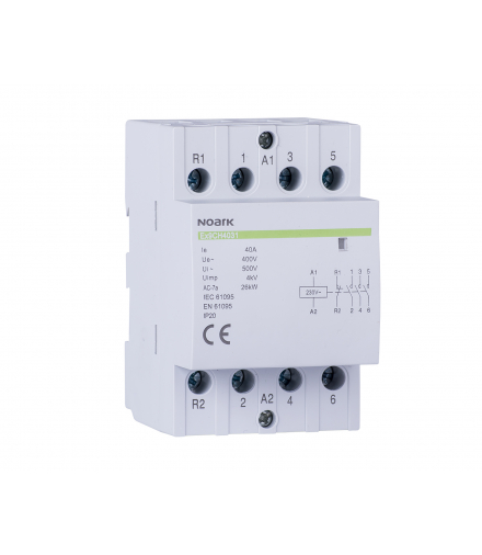 Przekaźnik instalacyjny Ex9CH40 40 220/230V 50/60Hz NOARK