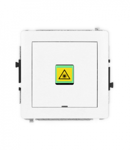 DECO Mechanizm gniazda światłowodowego/optycznego pojedynczego, bez pola opisowego Karlik DGOPBO-1