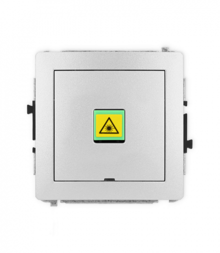 DECO Mechanizm gniazda światłowodowego/optycznego pojedynczego, bez pola opisowego Karlik 7DGOPBO-1