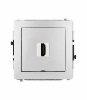DECO Mechanizm gniazda pojedynczego HDMI 2.0, bez pola opisowego Karlik 7DHDMIBO-3