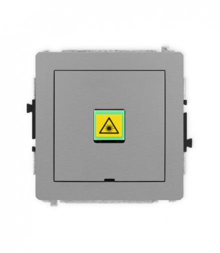 DECO Mechanizm gniazda światłowodowego/optycznego pojedynczego, bez pola opisowego Karlik 27DGOPBO-1